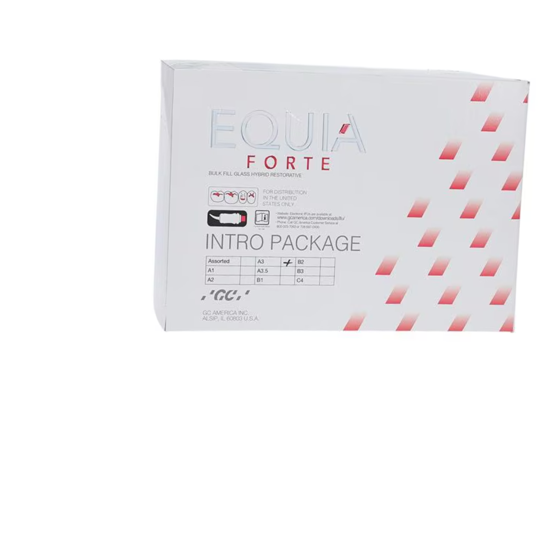 GC 452003 Equia Forte Fil Glass Ionomer Bulk Fill Capsule Introductory Kit A3 GC 452003 Equia Forte Fil Glass Ionomer Bulk Fill Capsule Introductory Kit A3